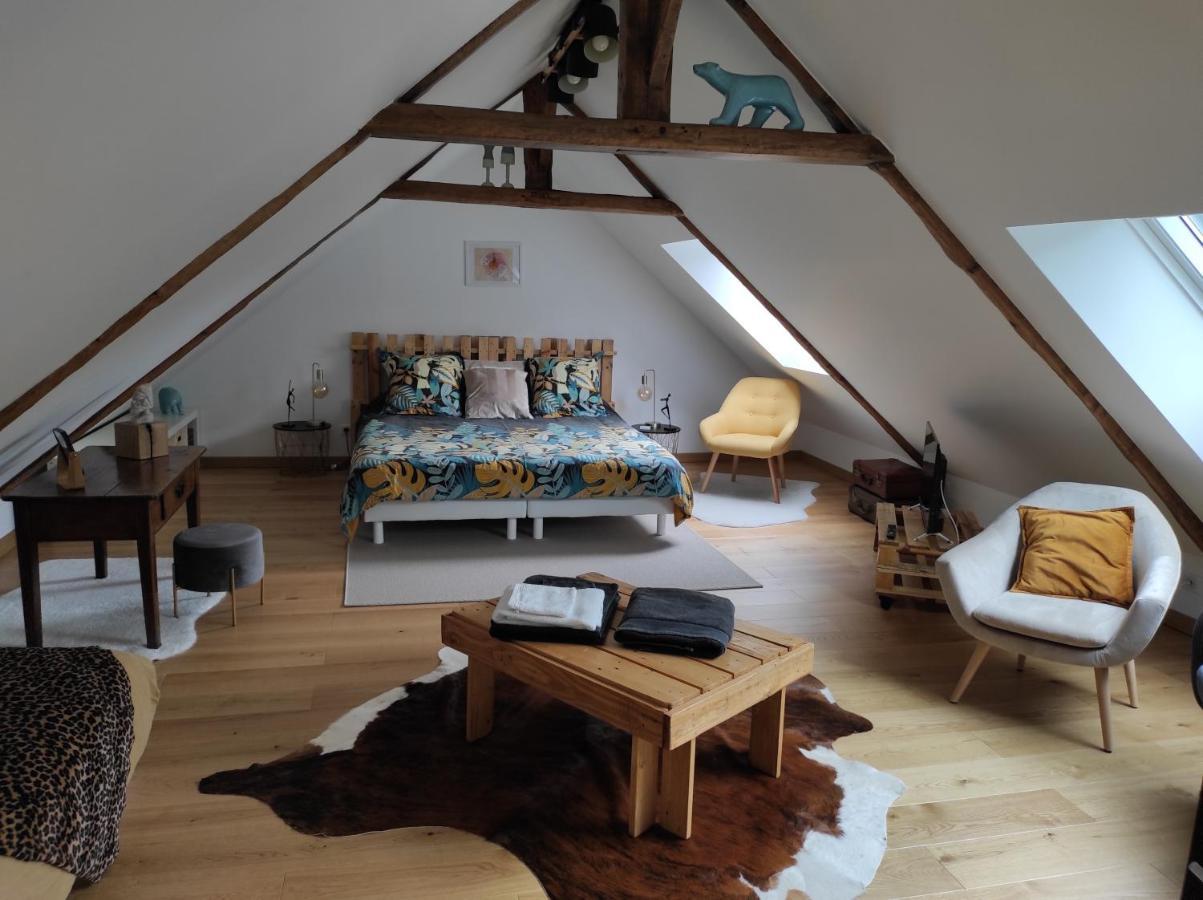 Aux Trois Palmiers Bed & Breakfast Saint-Brieuc Exterior photo